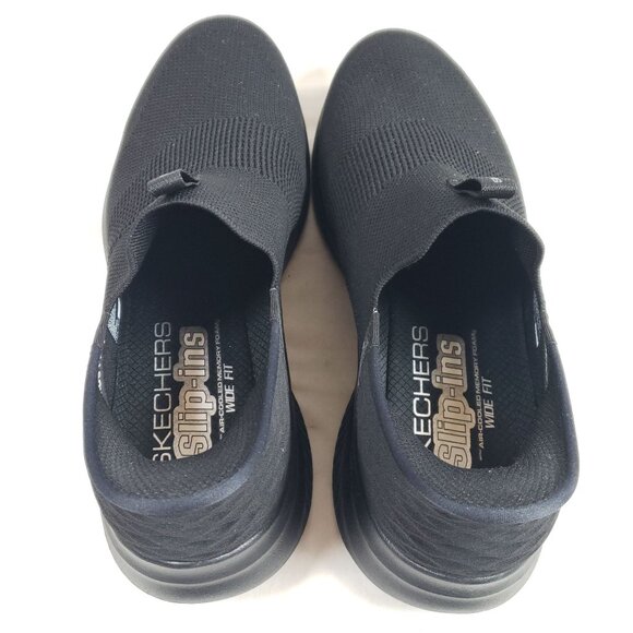 Skechers Slip-Ins Mens Size 12 Black Wide Fit Athletic Shoes - Picture 7 of 9